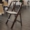 Flash Furniture HERCULES Commercial Dark Brown Indoor/Outdoor Lightweight Wood Look Resin Folding Event Chair, 2PK 2-L-1-WG-RESIN-DKBRN-GG - alternate 6